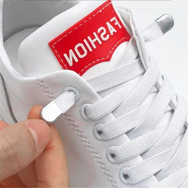 No Tie Elastic Shoelaces Quick Fit Elastic Laces for Sneakers Carousel 4