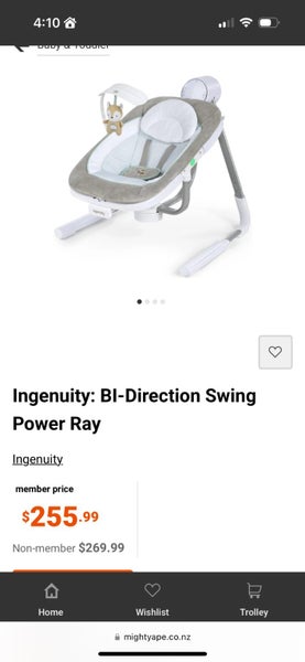 Inginuity baby swing Carousel 6