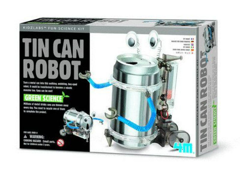 4M Fun Mechanics - Tin Can Robot Carousel 1