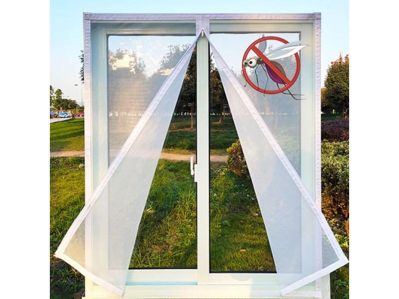 Insect Window Screen Zipper Opening Closing Mosquito-Proof Net Carousel 2