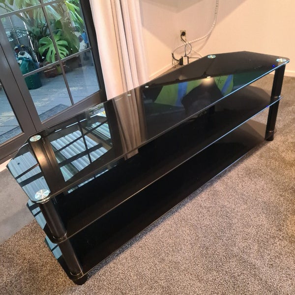 Glass TV Cabinet Carousel 1