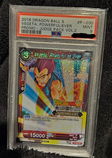 Dragon Ball Masters PSA 9 Judge Vegeta Promo Carousel 1