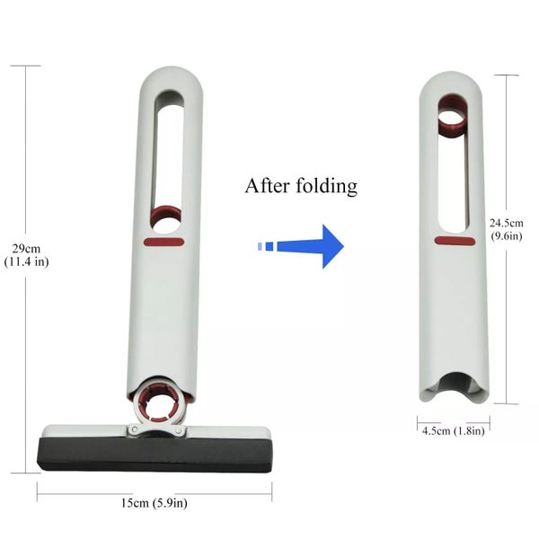 Foldable Multifunctional Mini Squeeze Cleaning Mop Carousel 2