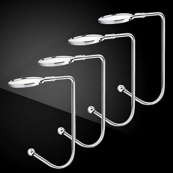 4X Umbrella Clip Holder Bag Hook Table Desk Hanging Clip Purse Handbag Holder Carousel 10