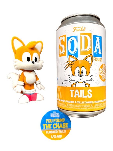 Funko Soda Pop! Sonic the Hedgehog - Tails CHASE! Soda! Carousel 1