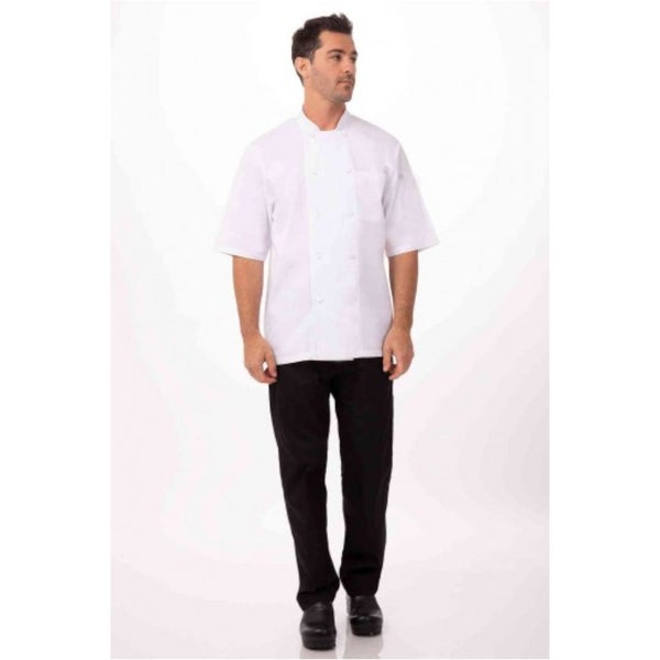 Chef Works Montreal Cool Vent Men's White Jacket By Chef Coats & Jackets Carousel 2