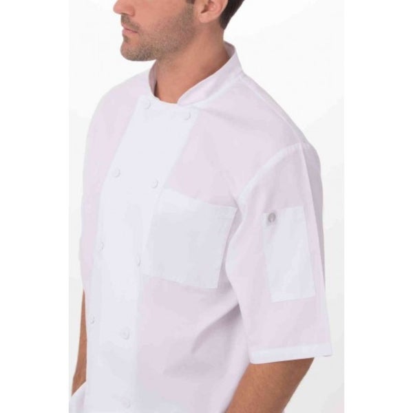 Chef Works Montreal Cool Vent Men's White Jacket By Chef Coats & Jackets Carousel 5