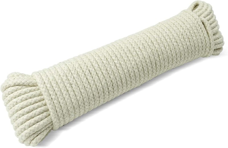Washing line Rope Clothes Dryer Line Strong Cotton Rope Traditional Polley Jute Carousel 1