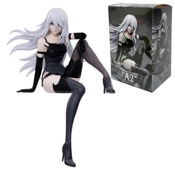 NieR:Automata YoRHa Model A No.2 A2 Sexy Anime Girl Figure, 15cm With Retail Box Carousel 3