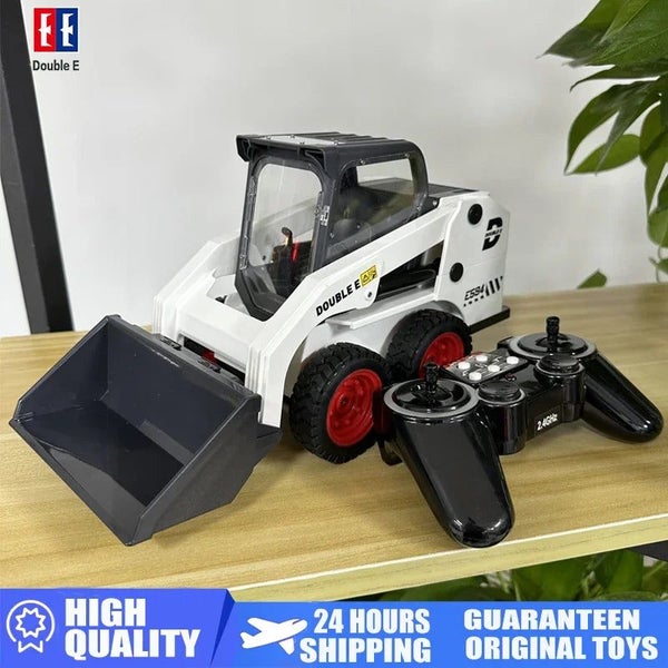 Double E E594 1/14 Remote Control Slip Loader Toy Car RC Truck Engineering Ve... Carousel 2