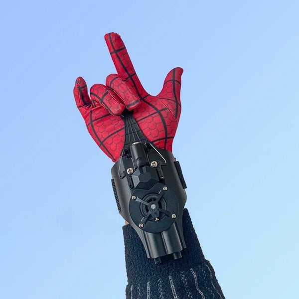 Spiderman Web Shooters Spider Man Wrist Launcher Upgraded Version Peter Parke... Carousel 1