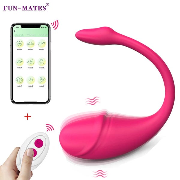 Wireless APP Remote Egg Vibrators Sex Toys For Women Wearable Vibrating Kegel... Carousel 2