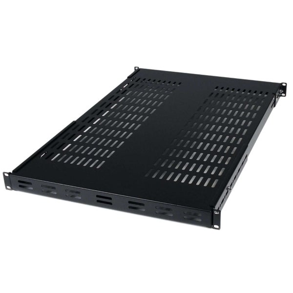 Startech.com 1U Adjustable Depth Vented Rack Mount Shelf Carousel 1