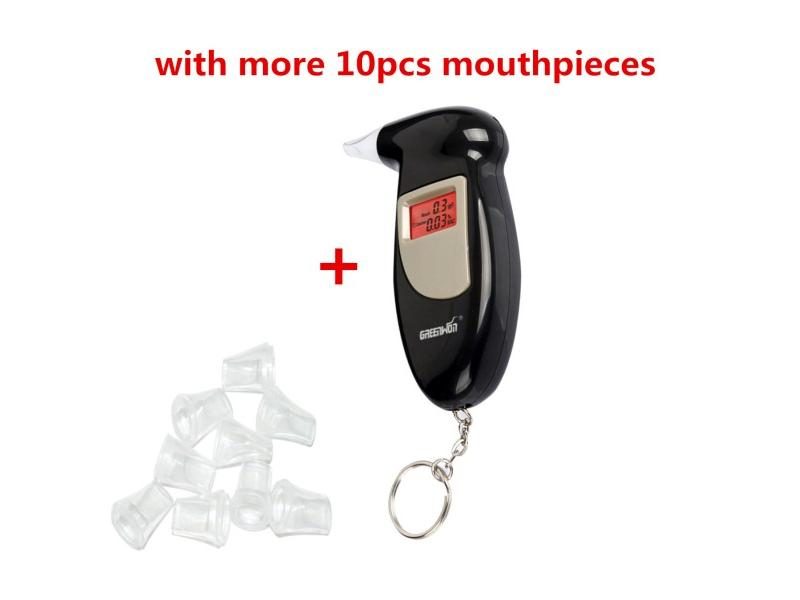 GREENWON HUALIXIN LED Display Portable Alcohol Detector Keychain Carousel 2