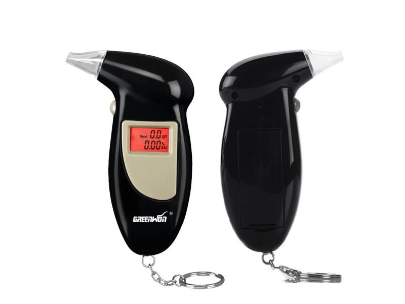 GREENWON HUALIXIN LED Display Portable Alcohol Detector Keychain Carousel 1