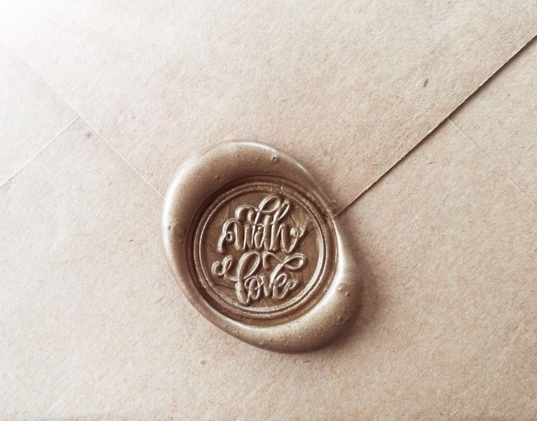 With Love Wax Seal Stamp Carousel 1