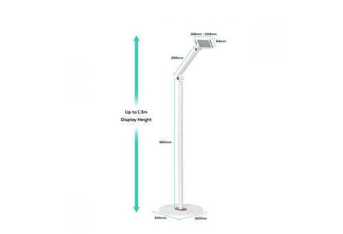 Mbeat activiva Universal iPad & Tablet 1.3m Floor Stand Carousel 5
