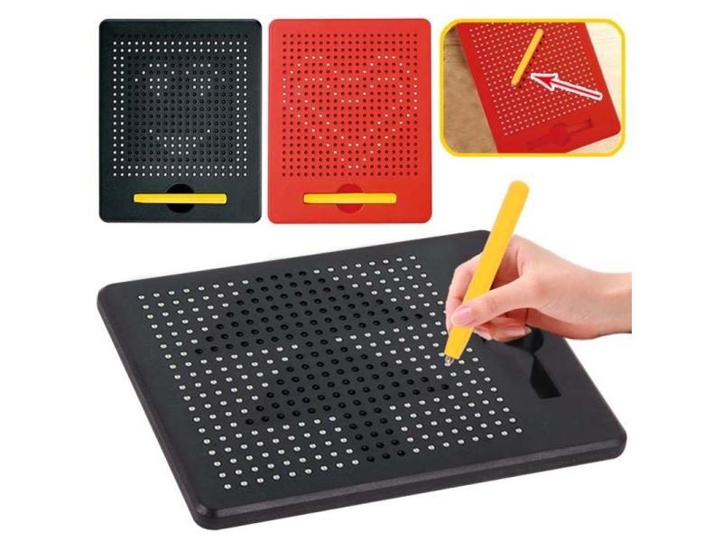 Magnetic Drawing Board Pad For Kids 2 4 Years Old With Magnet Pen Montessori Carousel 2