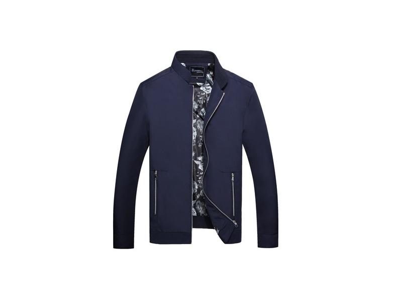 Windproof Coat Men Golf Jackets Polyester Autumn Windbreaker New Flower Pattern Carousel 1