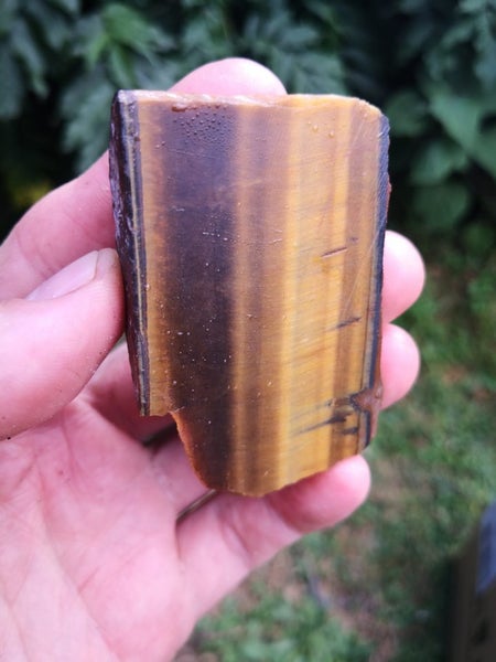 Tigers Eye high quality carving slab Carousel 1