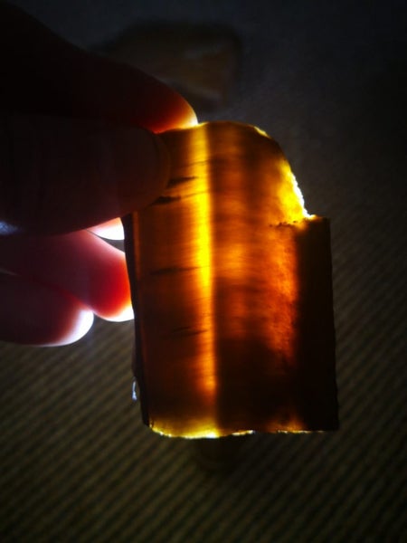 Tigers Eye high quality carving slab Carousel 9