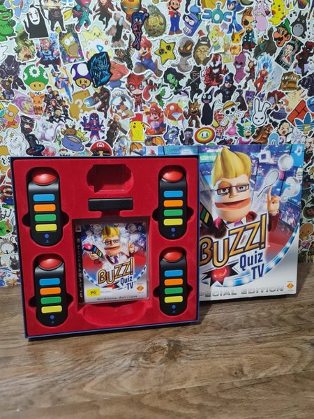 PS3 BUZZ TV QUIZ LIMITED EDITION Carousel 1