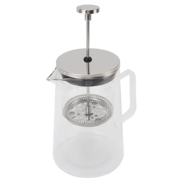 french press coffee maker French Press Coffee Maker 650ML High Borosilicate Carousel 2