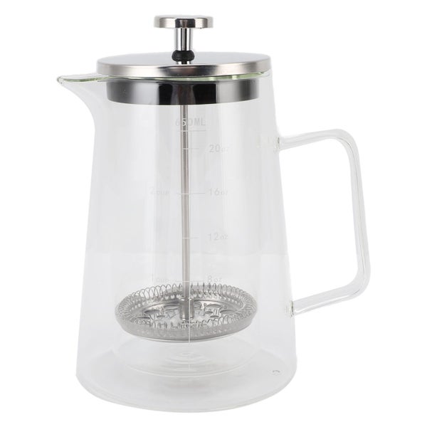 french press coffee maker French Press Coffee Maker 650ML High Borosilicate Carousel 8