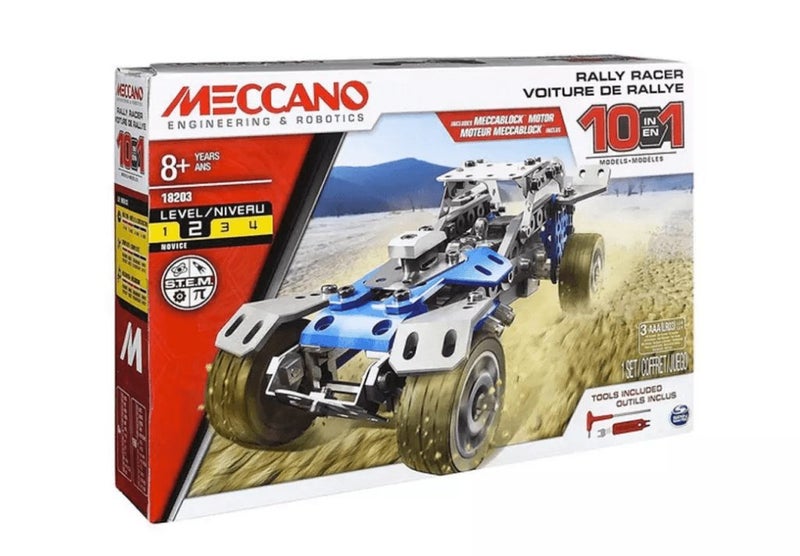 Meccano · 10-in-1 Rally Racer · 18203 · BRAND NEW Carousel 1