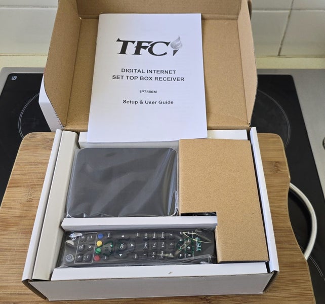TFC Digital internet set top box receiver (IP7880M) Carousel 1