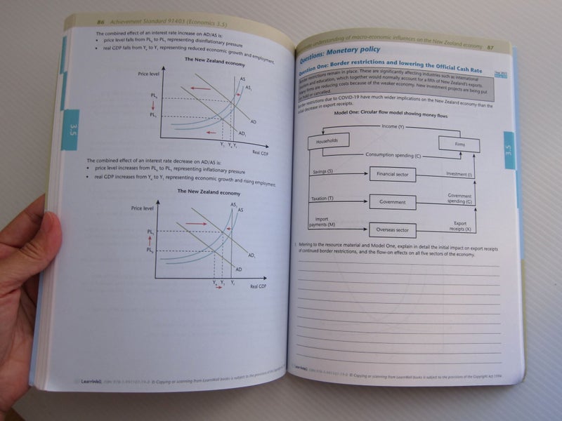 **LEVEL 3 ECONOMICS AME WORKBOOK (LEARNWELL) Carousel 19