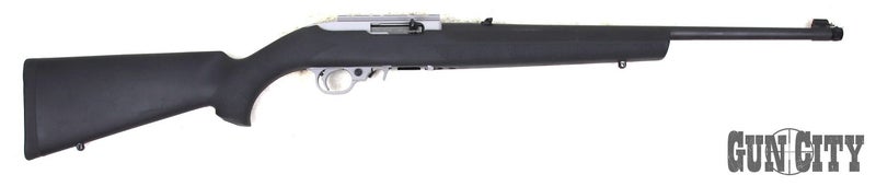 22 Ruger 10/22 Blued Hogue 18.5" Threaded Carousel 1