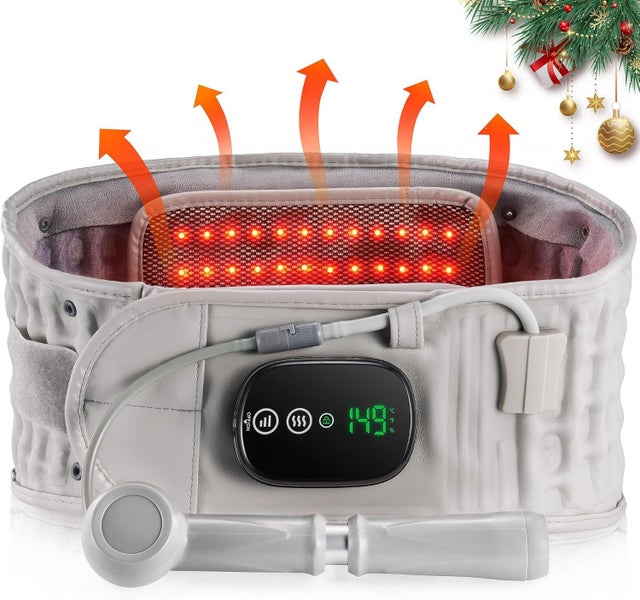 New Inflatable Back Support Belt with Heating Sale Sale63672200422787110