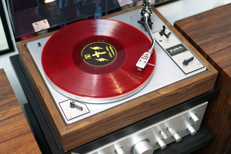 Taya CP-300 Vintage Japanese Turntable with Shure M44-7 - Serviced & Warranty! Carousel 1