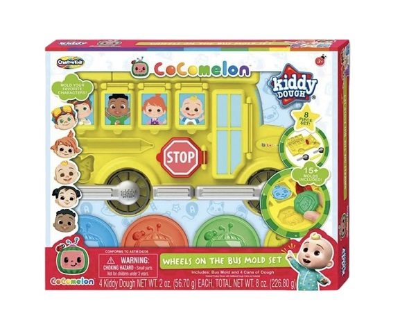 CoComelon Wheels on the Bus Mold Set Carousel 1