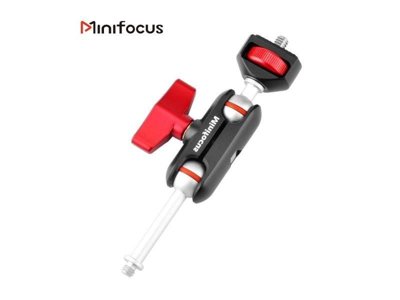 Tripod Magic Arm With Dual Ballhead Articulating 1/4'' Screw Universal Camera Carousel 1