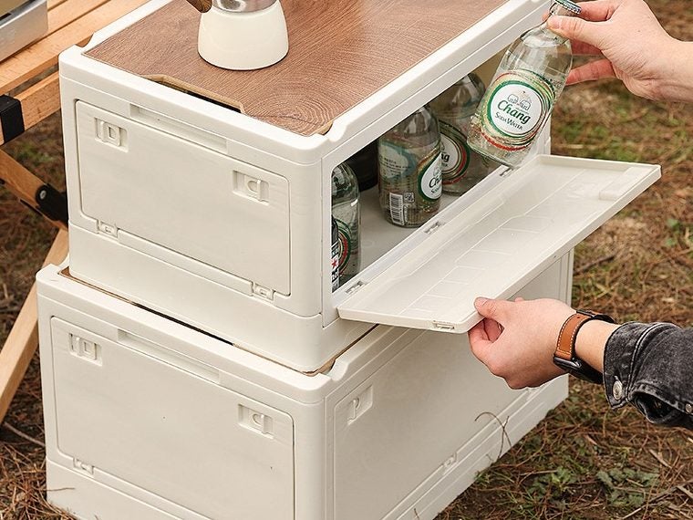 Folding Storage Box – Large 50L Outdoor Camping Organizer Carousel 2