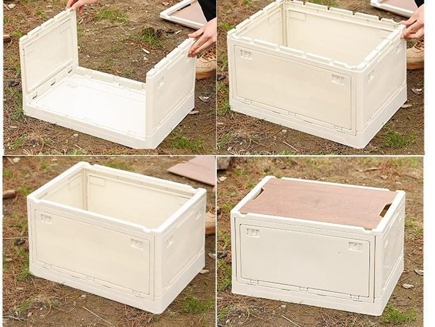 Folding Storage Box – Large 50L Outdoor Camping Organizer Carousel 4