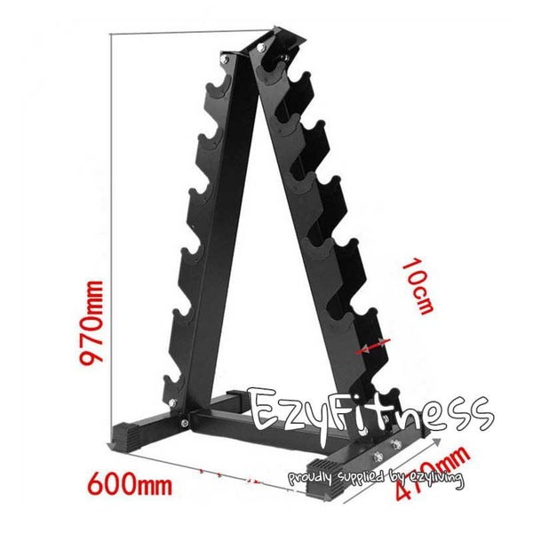 135KG Hex Dumbbells Combo with Rack62863856929283111