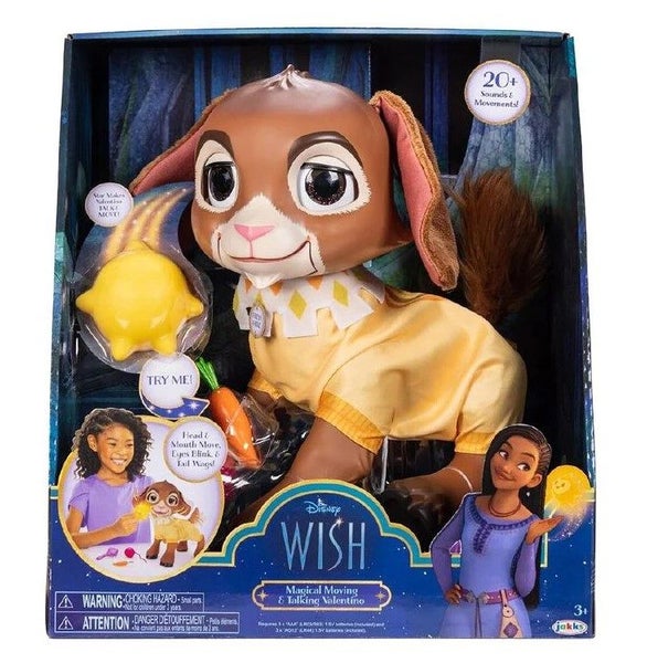 Disney Wish Magical Movable And Talking Valentino Interactive Toy Carousel 1
