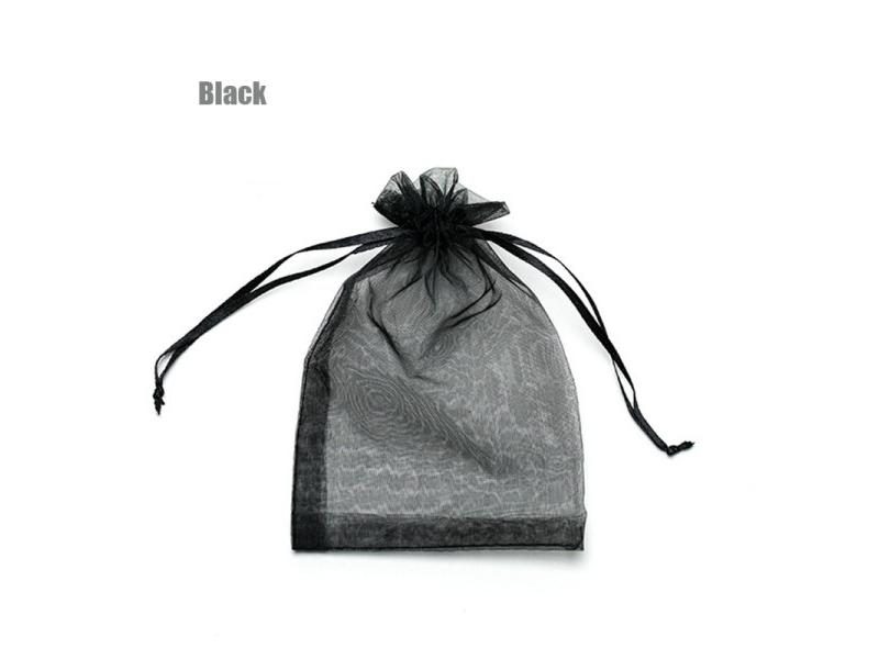 100pcs 22 Colors 7x9-13x18cm Wedding Christmas Gift Organza Bags Carousel 1