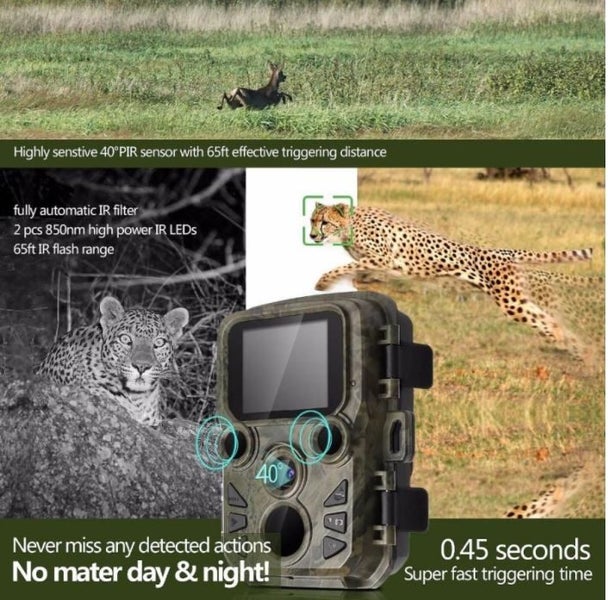 Hunting Trail Camera trailcam Game cam mini 1080P Waterproof 32GB night vision63654802241154112