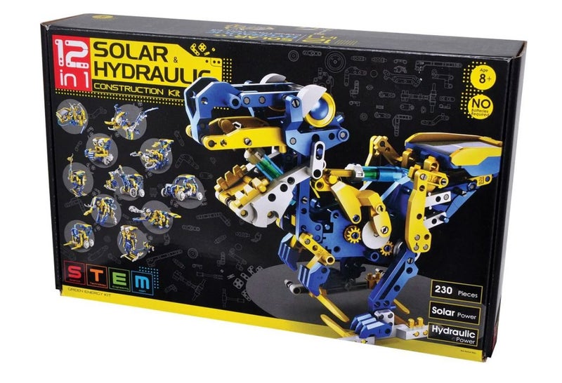 12-in-1 Solar & Hydraulic Construction Kit Carousel 2