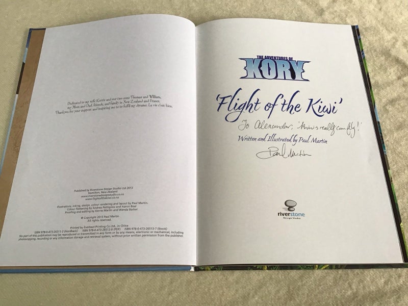 Kory Flight of the Kiwi Carousel 4