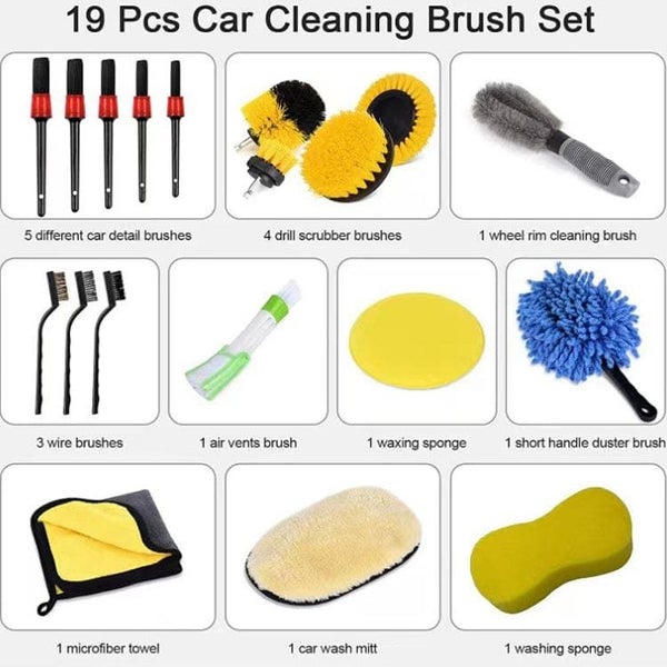 19PC Set Car Cleaning and Detailing Kit Carousel 2