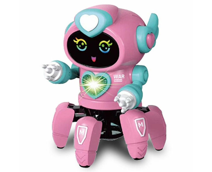 Kids Octopus Robot ToyPink Carousel 1