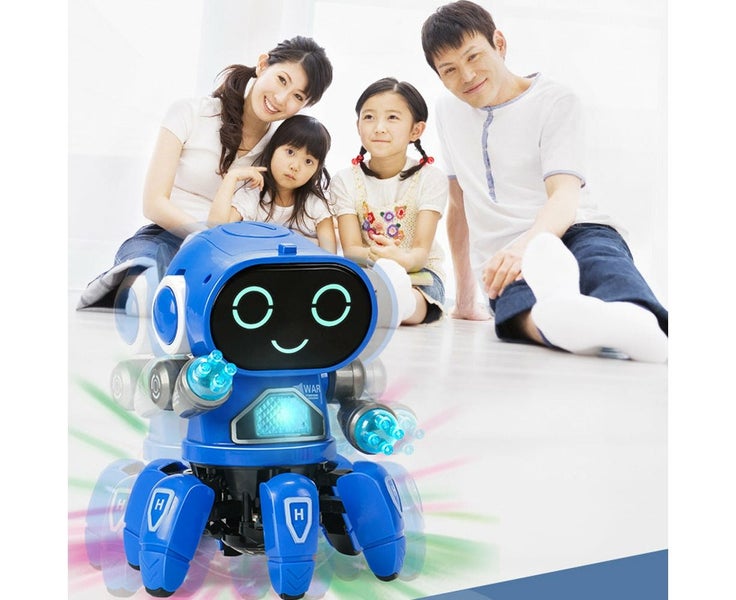 Kids Octopus Robot ToyPink Carousel 2