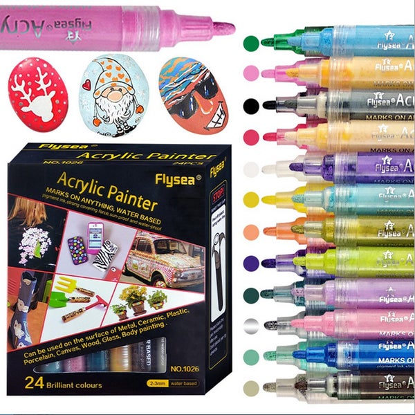 NEW NEW Acrylic Paint Pens - NEW *IN STOCK* Carousel 1