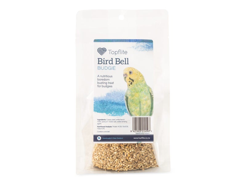 Topflite Budgie Seed Bell 100g Carousel 1