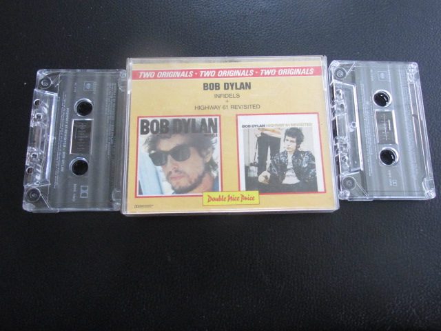 Bob Dylan – Infidels + Highway 61 Revisited 1989 DOUBLE CASSETTE - Australia Carousel 1